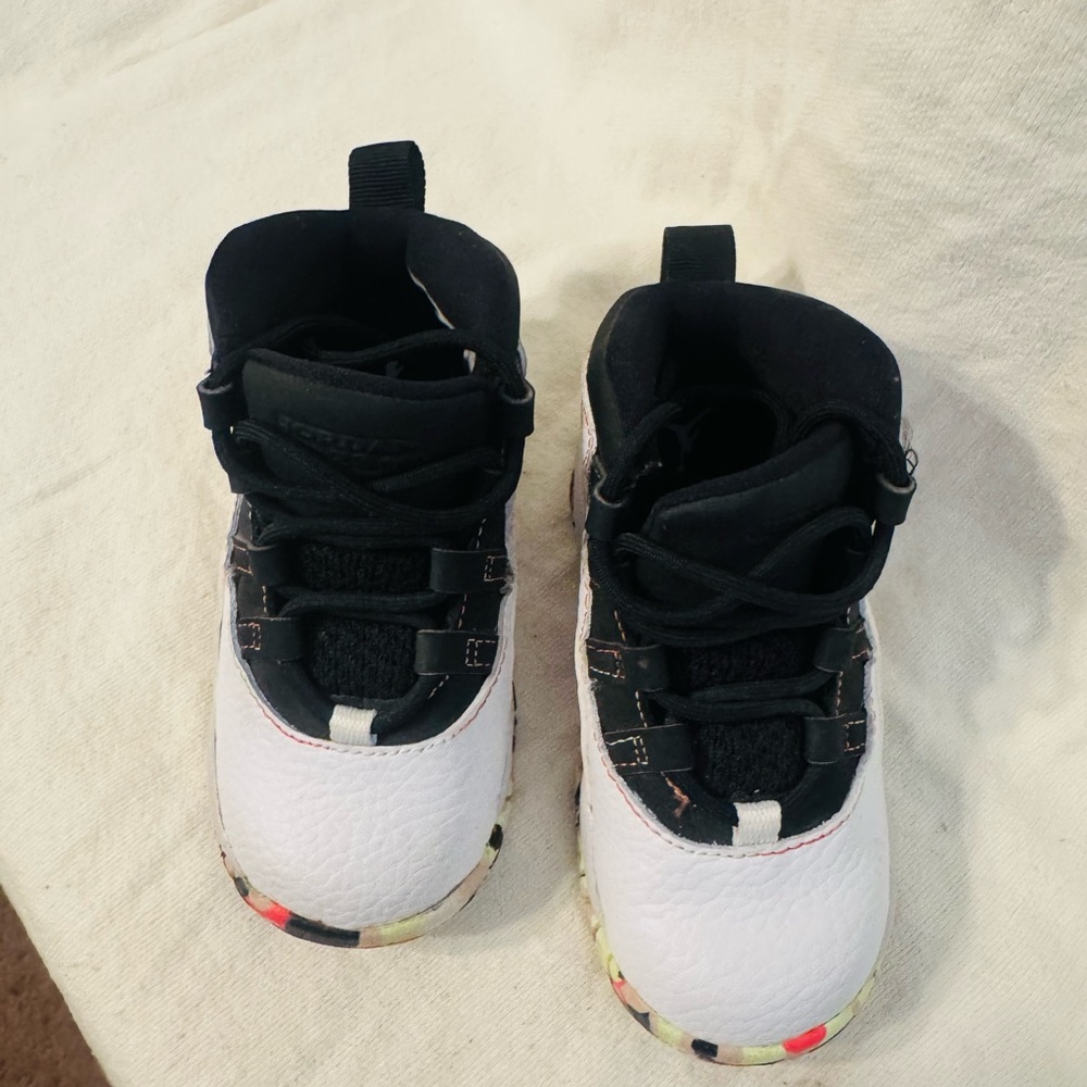 Jordan 10 Retro SE TD Ember Glow High-Top Sneakers